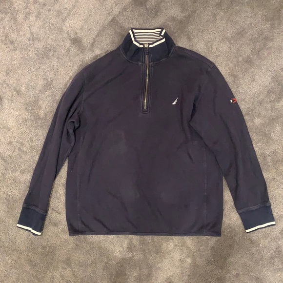 Nautica Zip Up Sweater - Picture 1 of 4